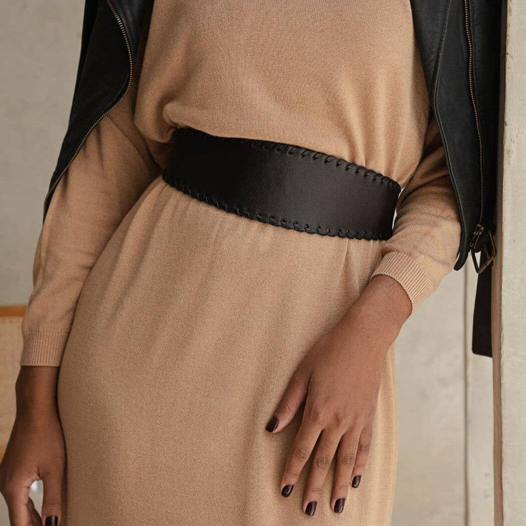 Chloe Wrap Belt - Black