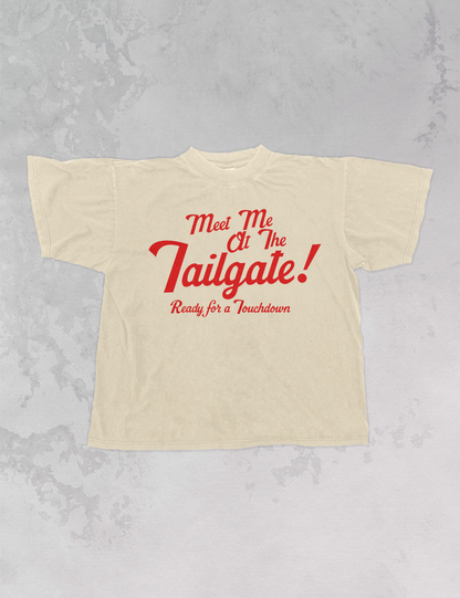 'Meet Me at the Tailgate!' Game Day EXTRA-OVERSIZED Tee
