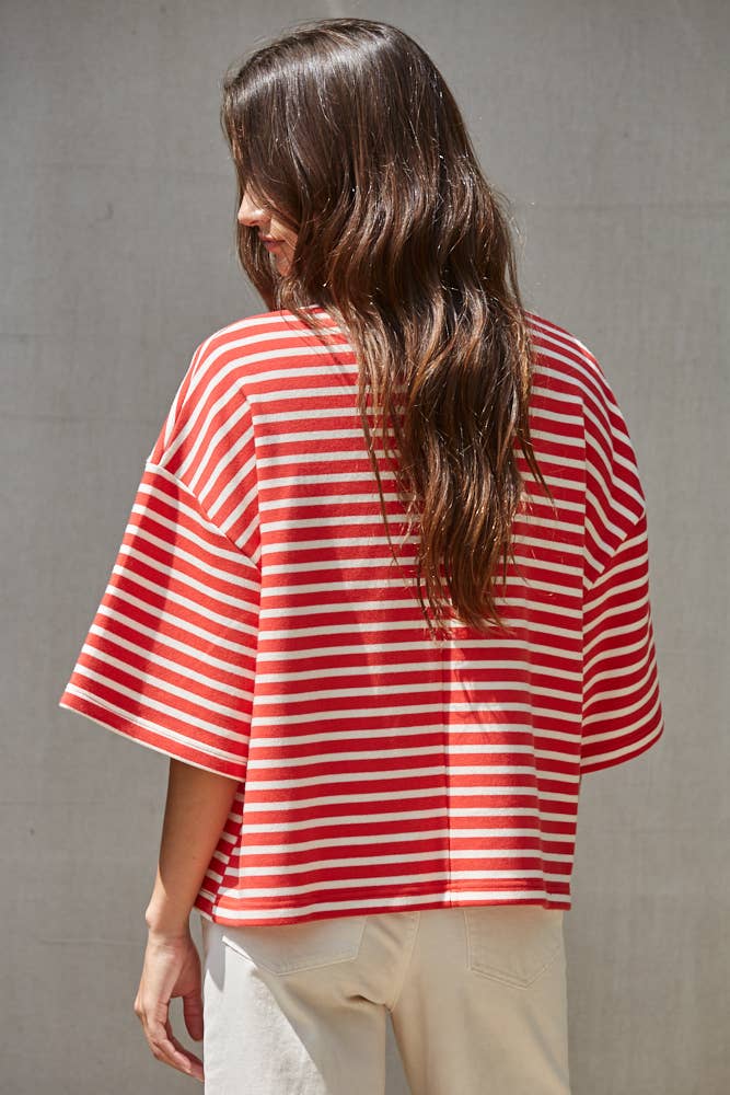 Striped Crewneck Shirt