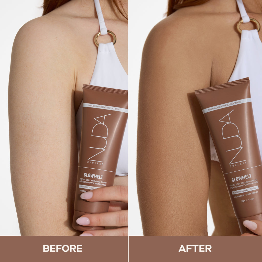 NUDA GlowMelt Instant Body Bronzing Cream