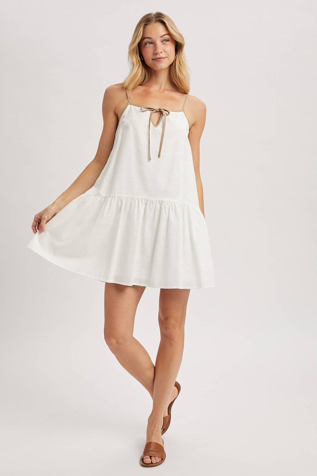 Contrast Cami Mini Dress