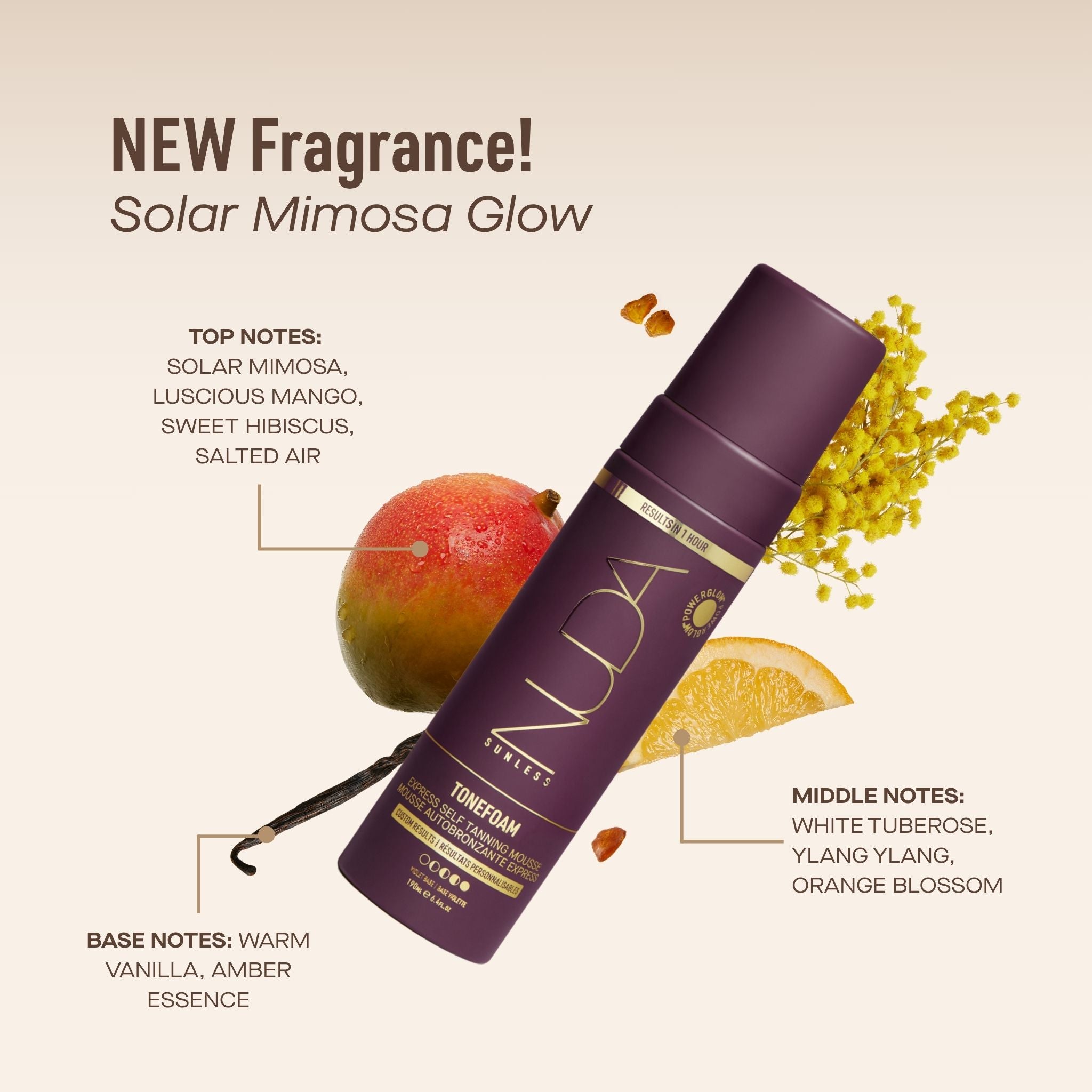 NUDA ToneFoam Violet