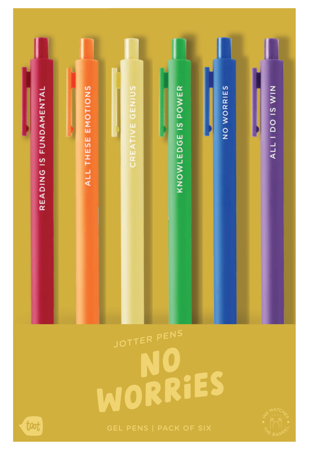 6-Pack Jotter Pen Pack