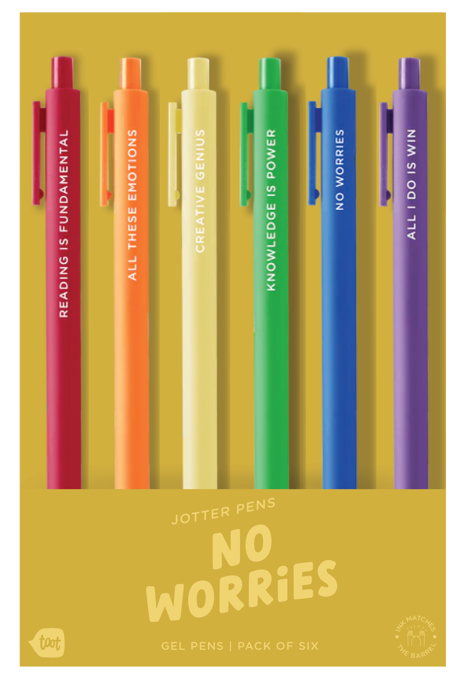 6-Pack Jotter Pen Pack