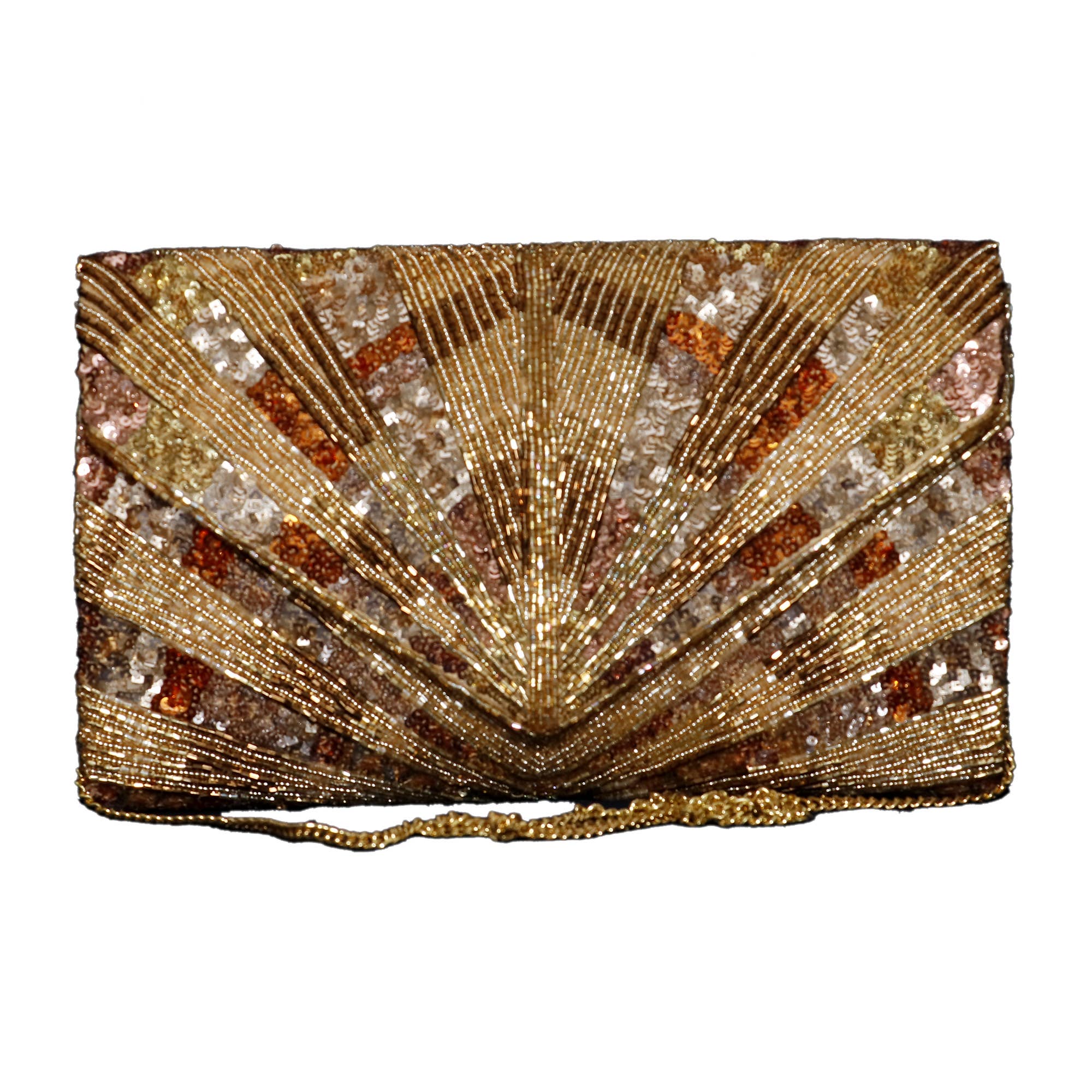 The Champagne Stardust Clutch