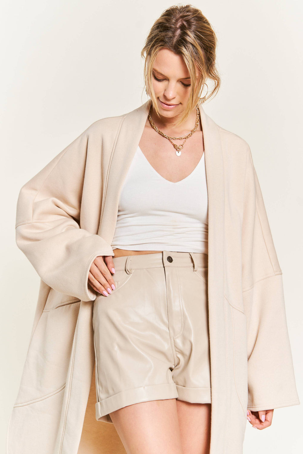 Cloudscape Oversized Cardigan