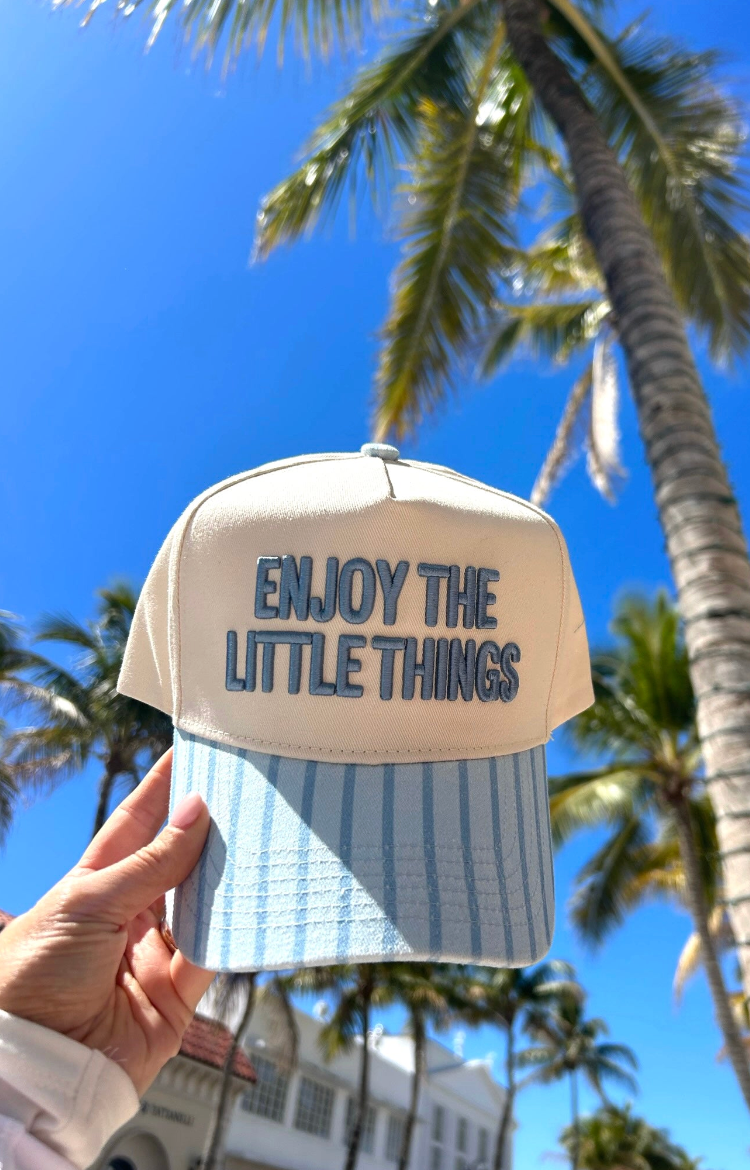 Enjoy the Little Things Trucker Hat