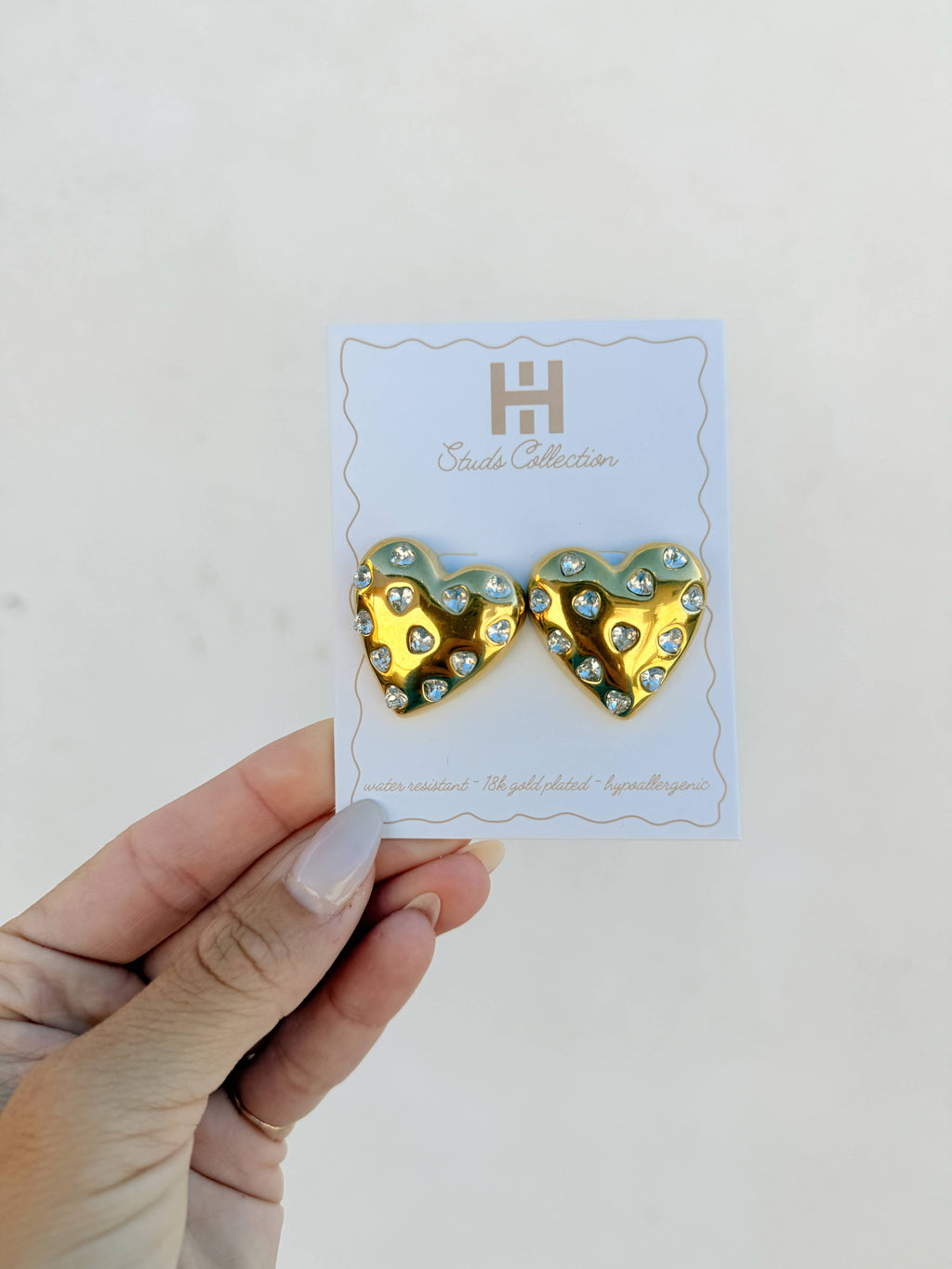 Mega Rhinestone Hearts