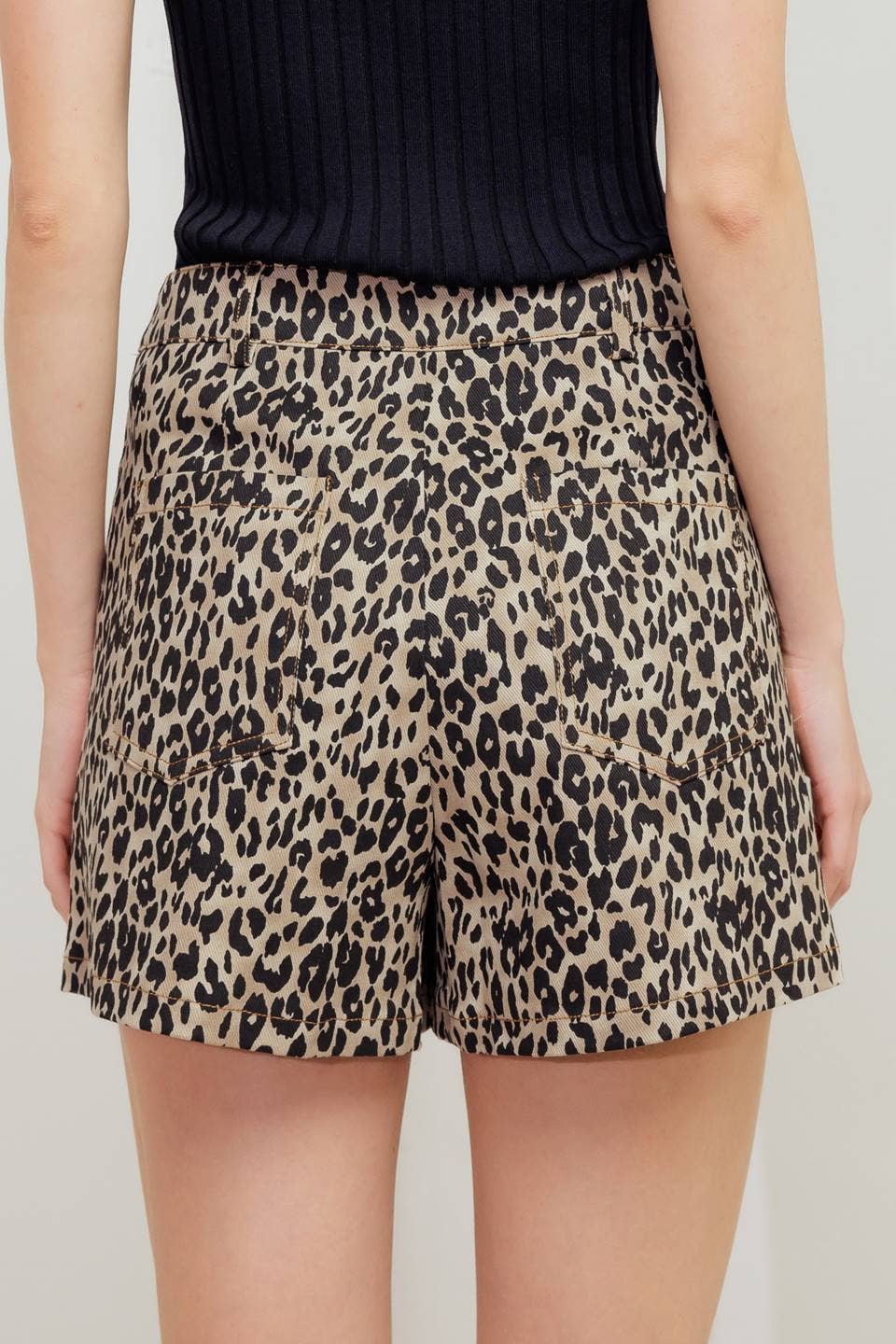 Leopard Skort