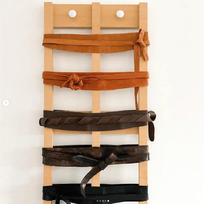 Chloe Wrap Belt - Black