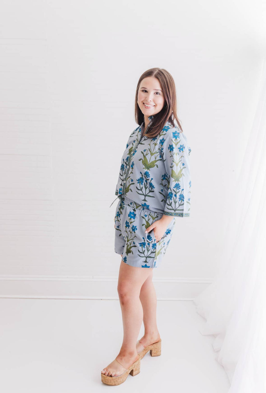 Rosehill Short Set in Iris - SHORTS ONLY