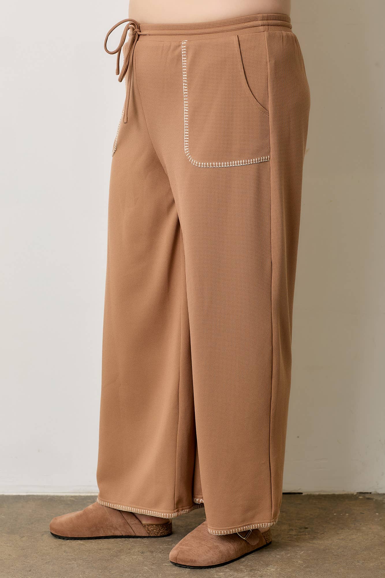 Camel Knit Pants
