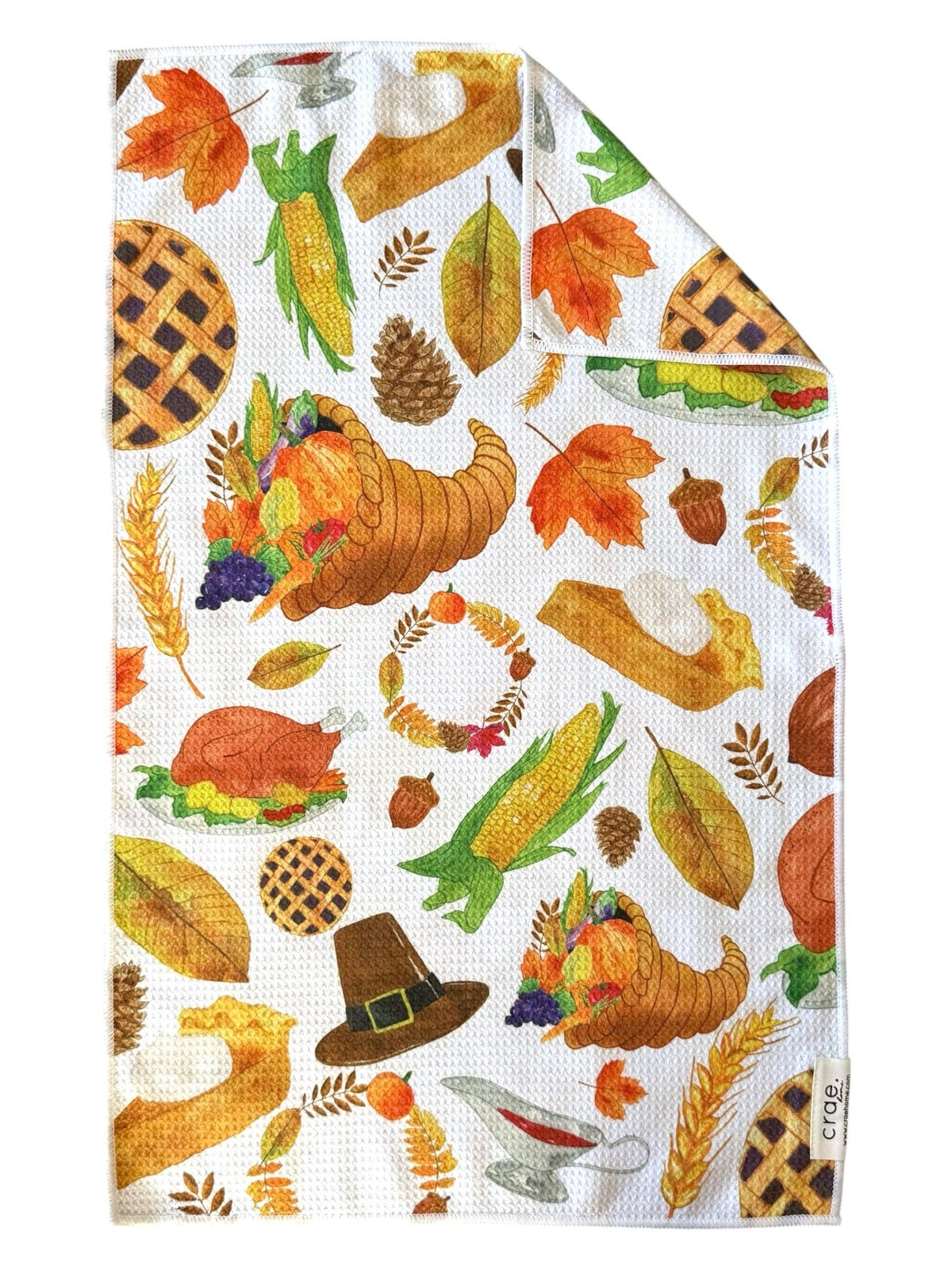 Cornucopia | Double-Sided Hand Towel