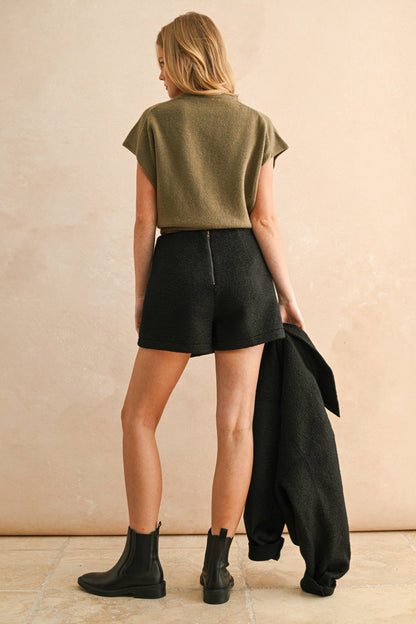 Textured Skort