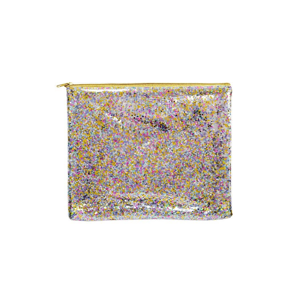 Dollface Confetti Large Pouch