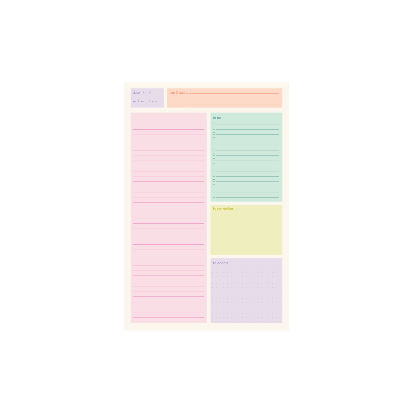 New Tearaway Notepads