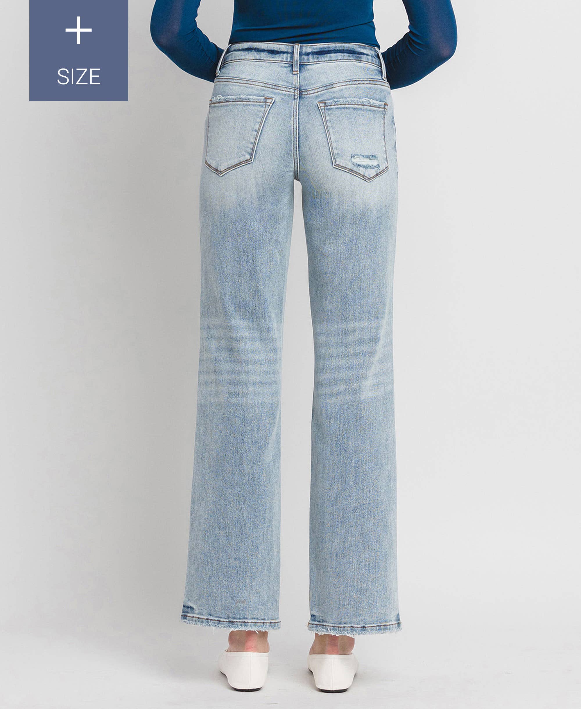 Mid-Rise Jeans with Tummy Control