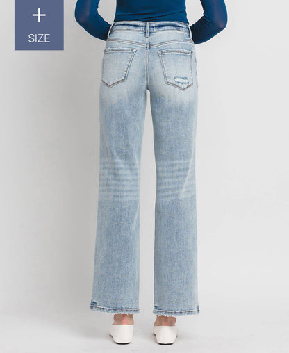 Mid-Rise Jeans with Tummy Control