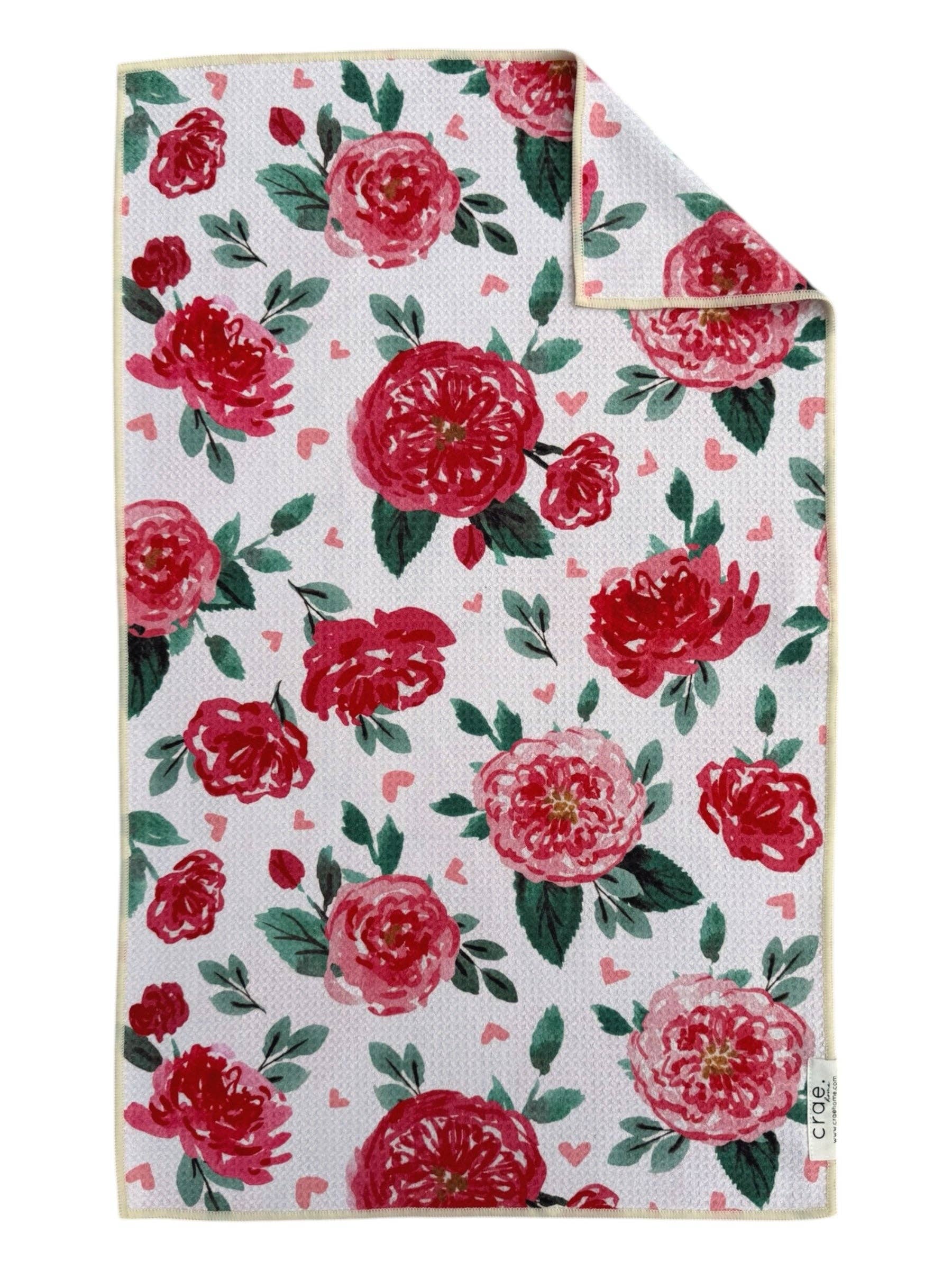Flower Me In Love Hand Towel