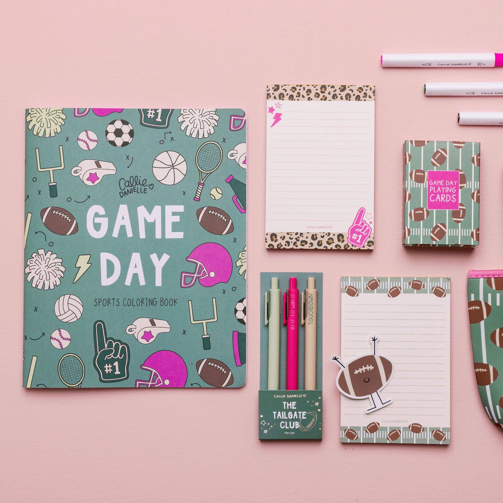 Football Game Day 4x6 Lined Notepad