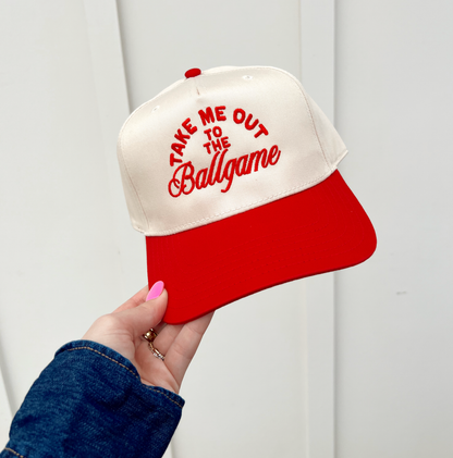 Take Me Out To The Ballgame Hat
