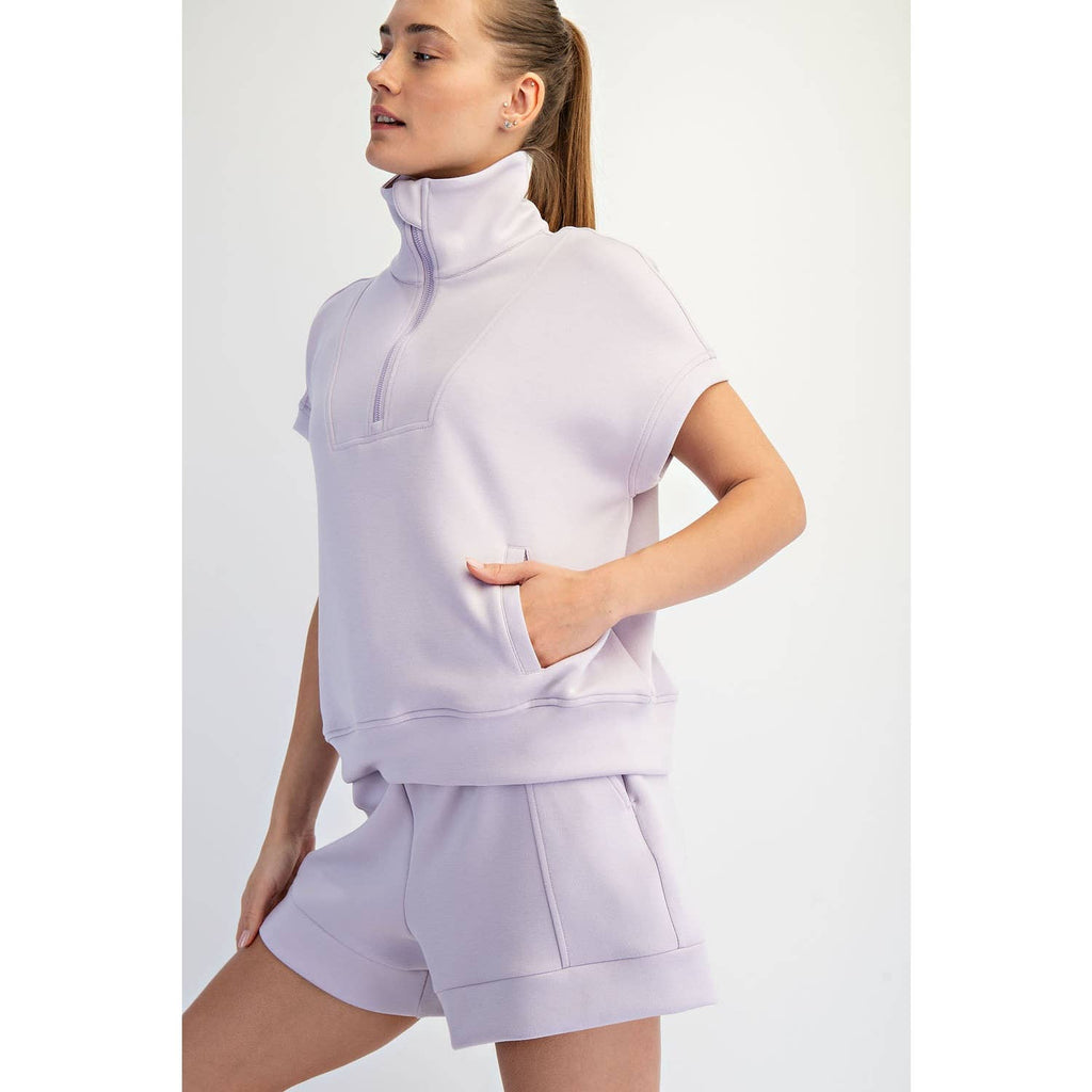 The Everyday Modal Scuba Short Sleeve Top