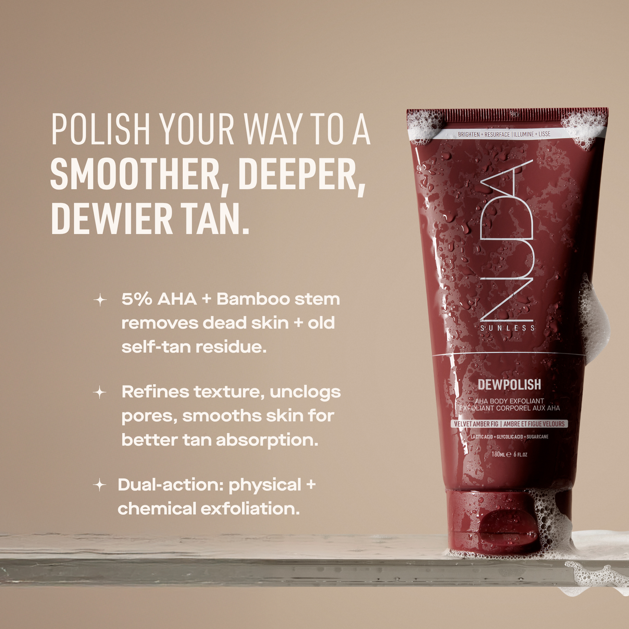 NUDA DewPolish Body Exfoliant