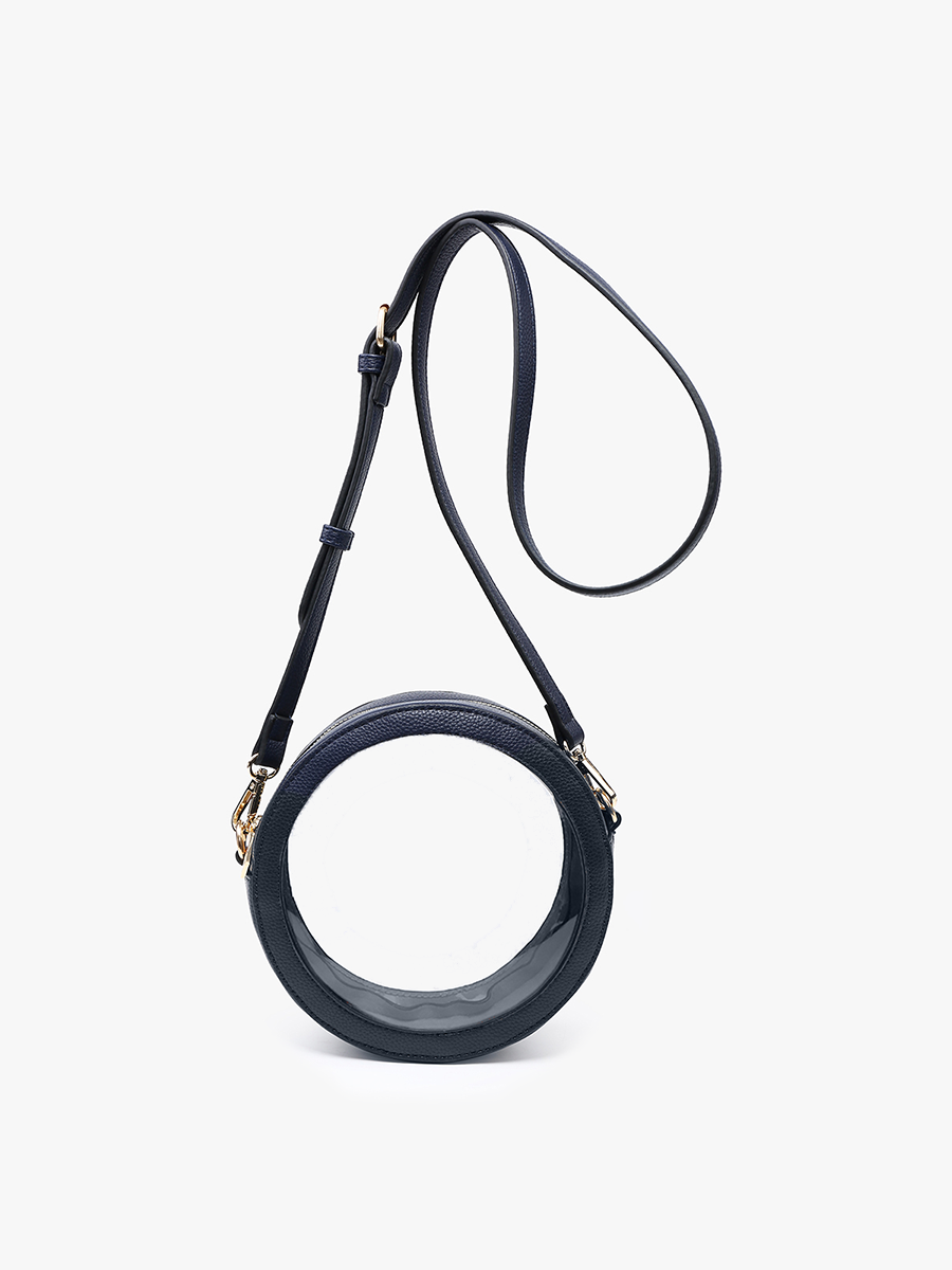 Lilibet Clear Circular Crossbody Bag