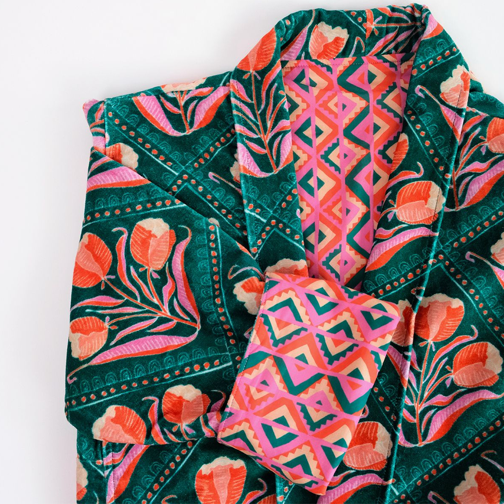 The Velvet Winnie Reversible Duster