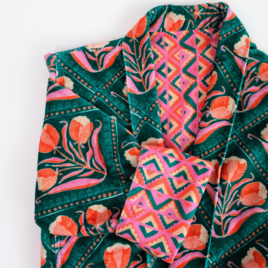 The Velvet Winnie Reversible Duster