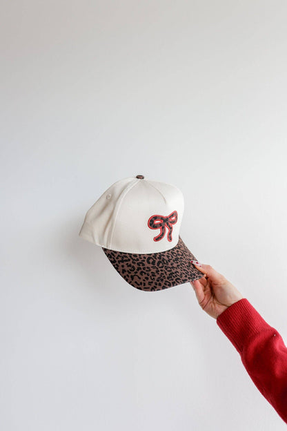 Cheetah Bow Trucker Hat