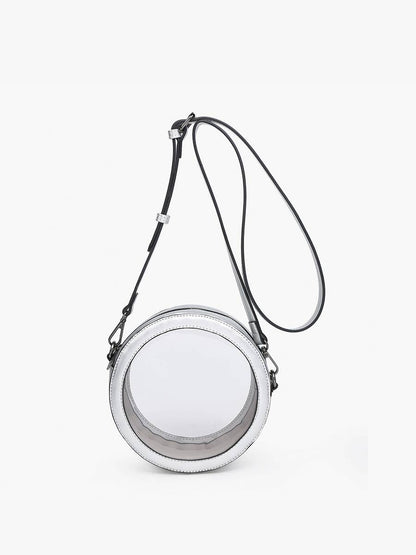Lilibet Clear Circular Crossbody Bag