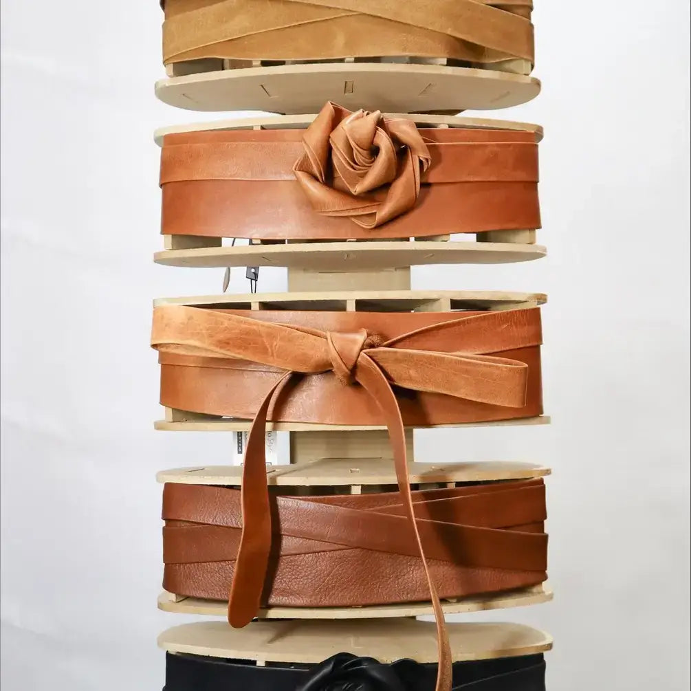 Chloe Wrap Belt - Black