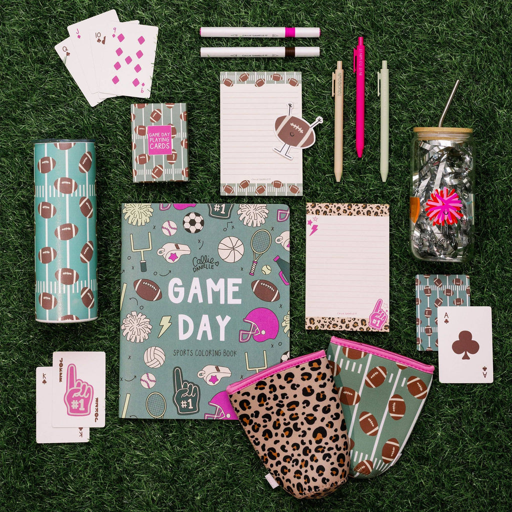 Football Game Day 4x6 Lined Notepad
