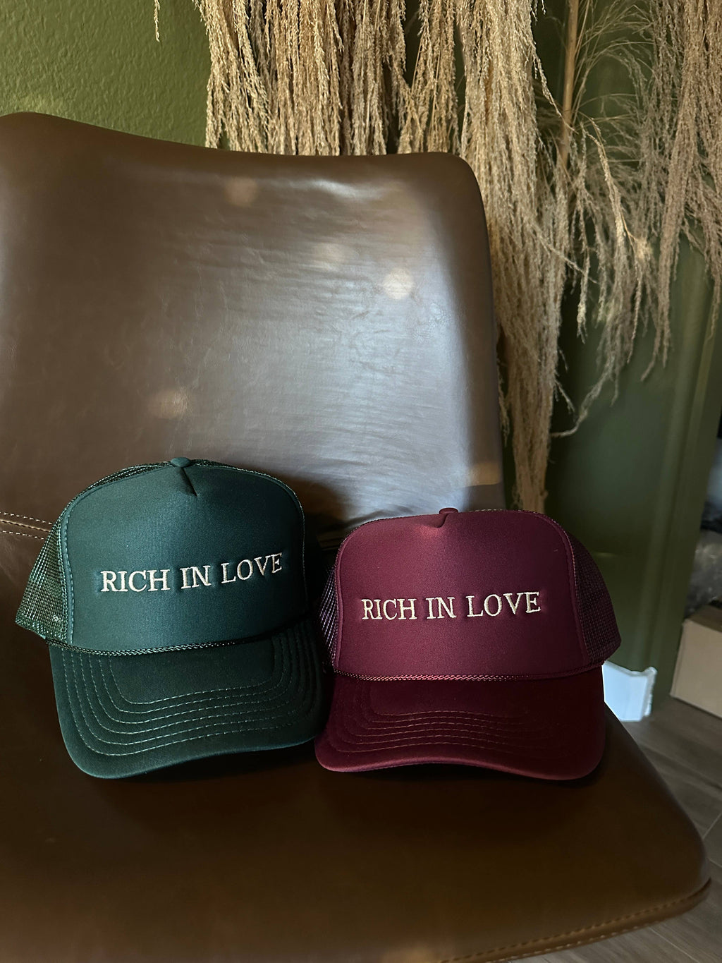 Rich in Love Foam Trucker Hat