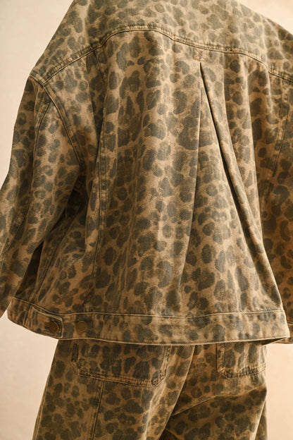 Leopard Printed Jacket