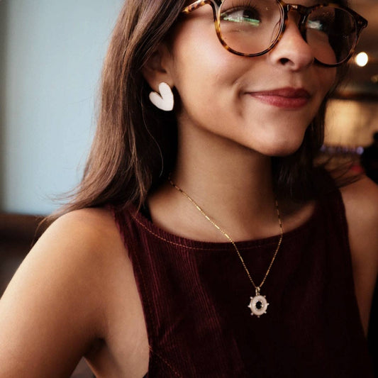 Frazer Heart Earrings