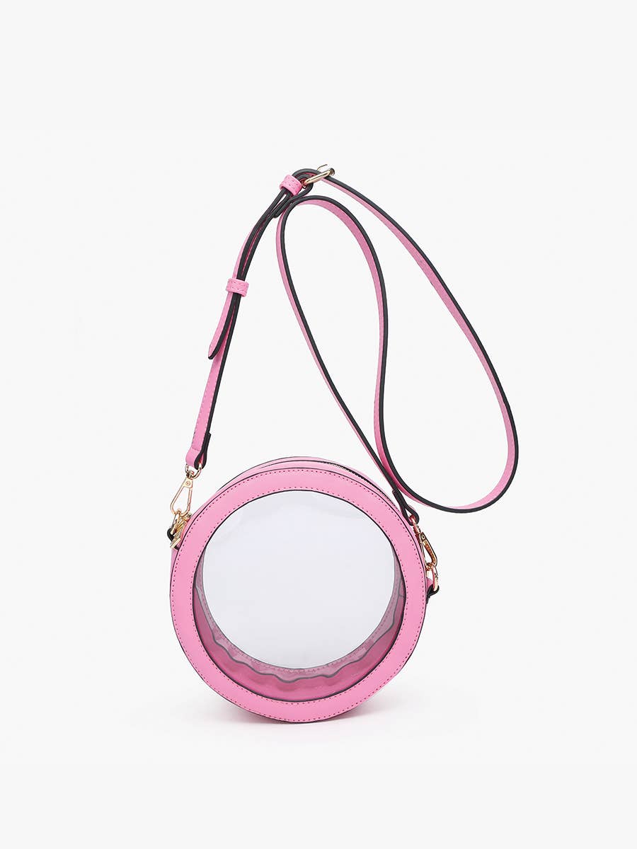 Lilibet Clear Circular Crossbody Bag