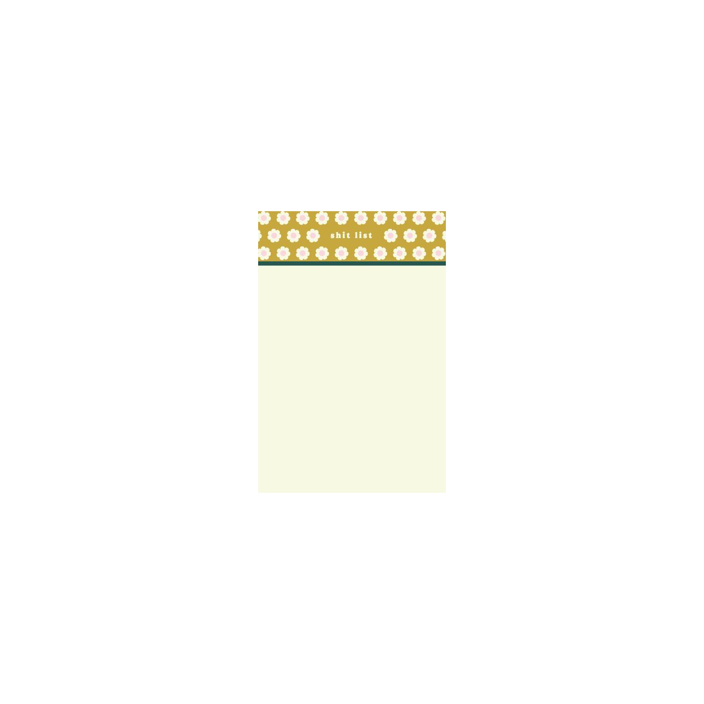 New Tearaway Notepads