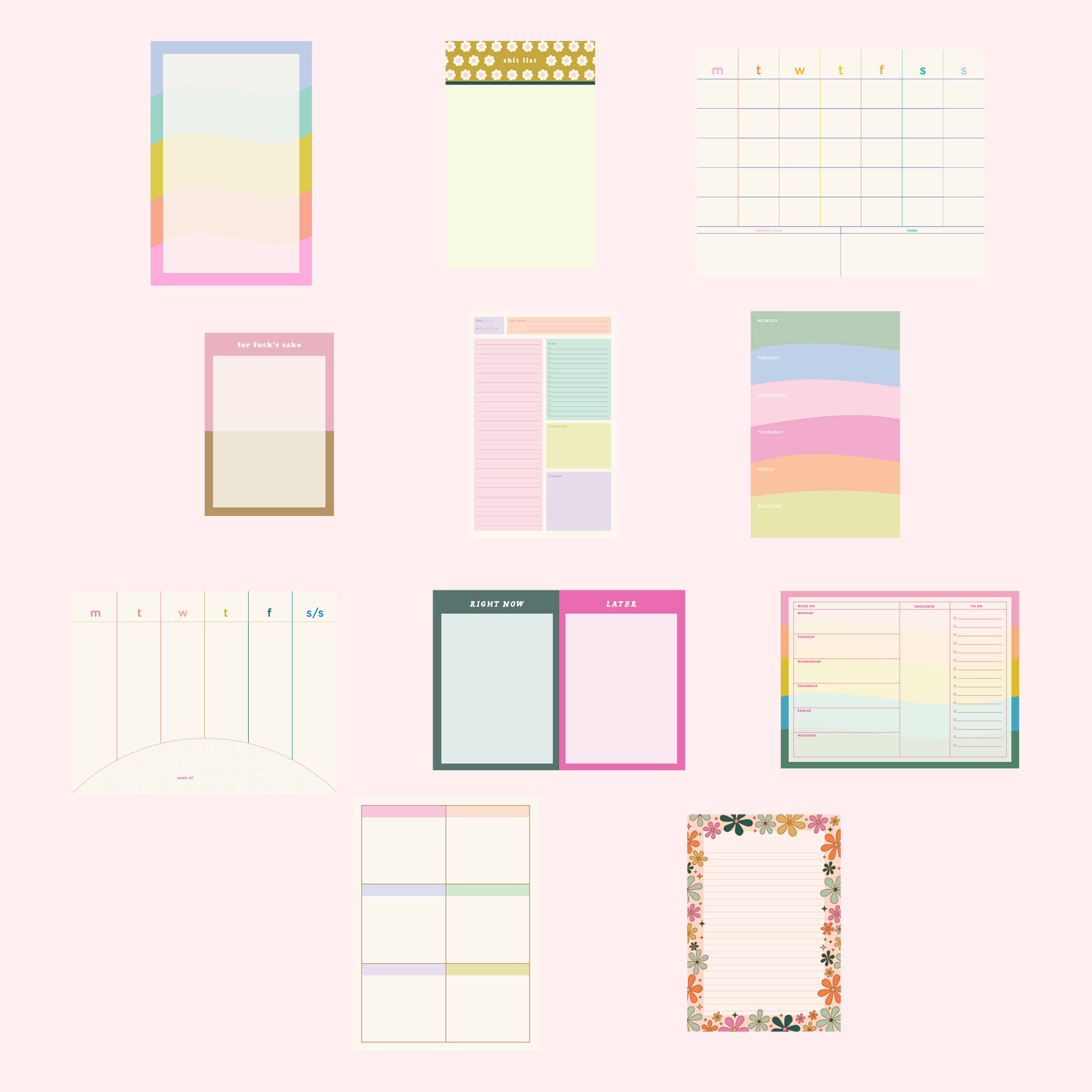 New Tearaway Notepads