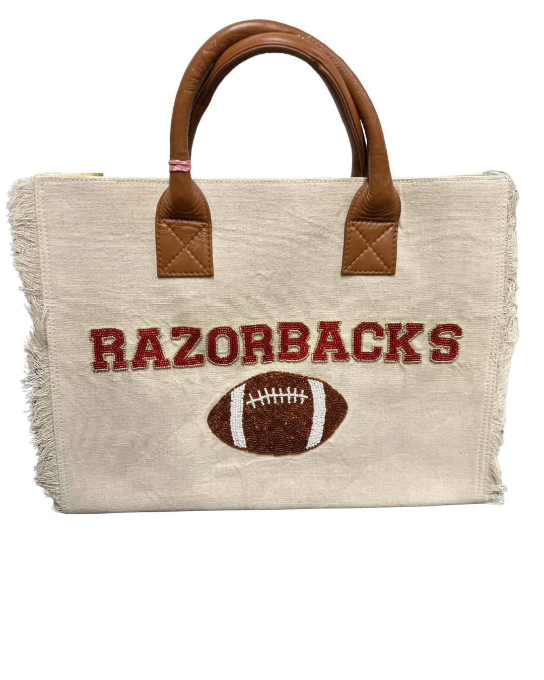 Canvas Game Day Tote
