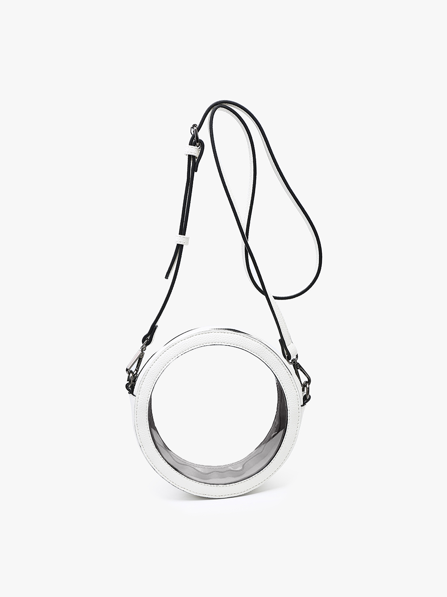 Lilibet Clear Circular Crossbody Bag