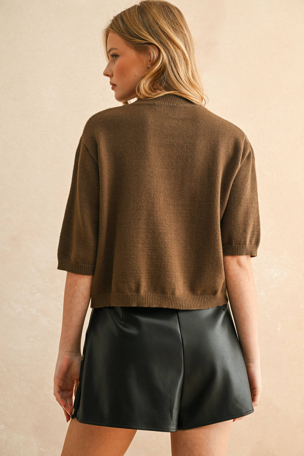 Short Sleeve Sweater