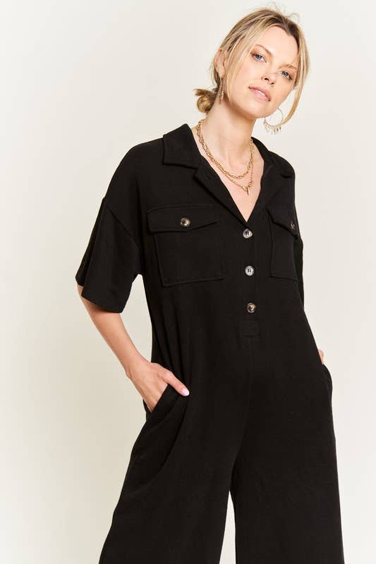 Noir Command Jumpsuit