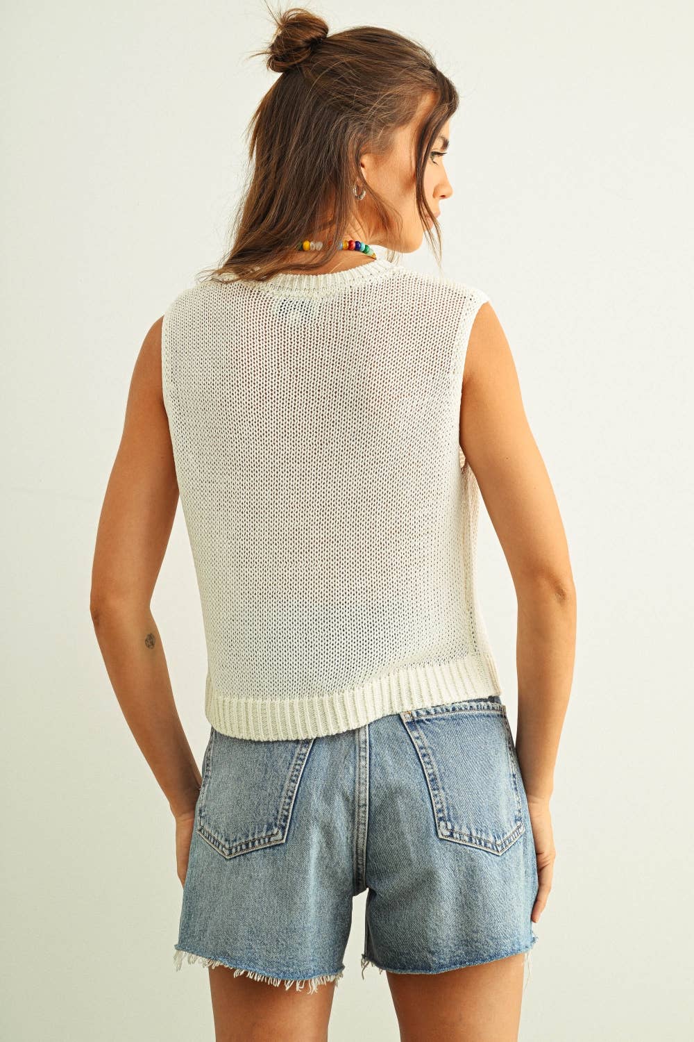 Sleeveless Knit Top