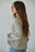 Knit Cotton Ribbed Crew Neck