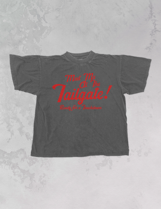 'Meet Me at the Tailgate!' Game Day EXTRA-OVERSIZED Tee