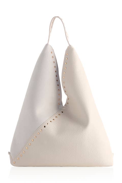 Ryker Ivory Hobo Shoulder Bag
