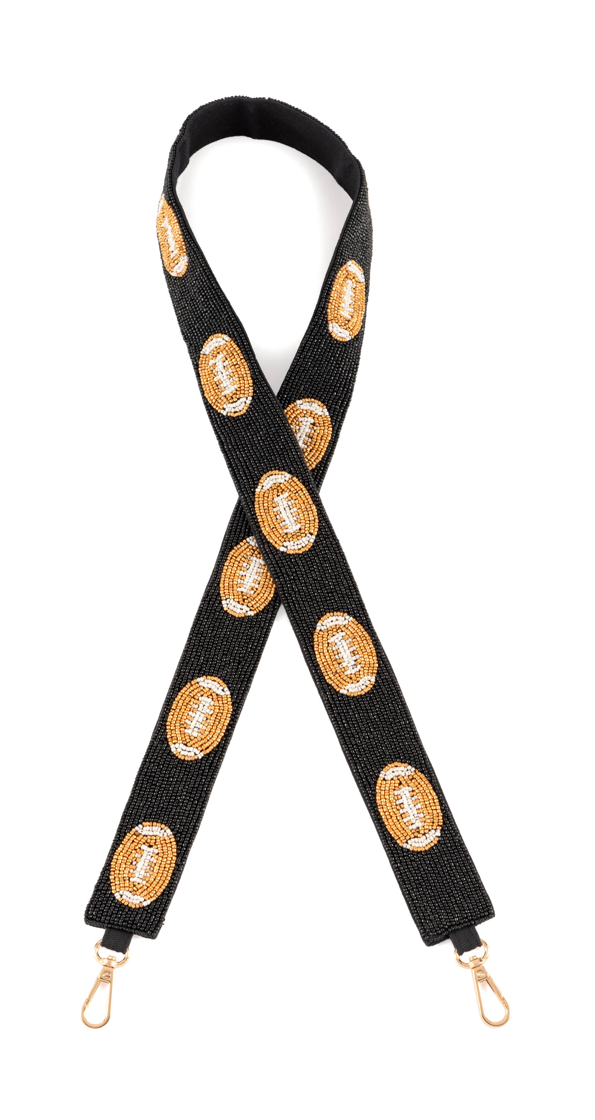 Beaded Football Bag Strap