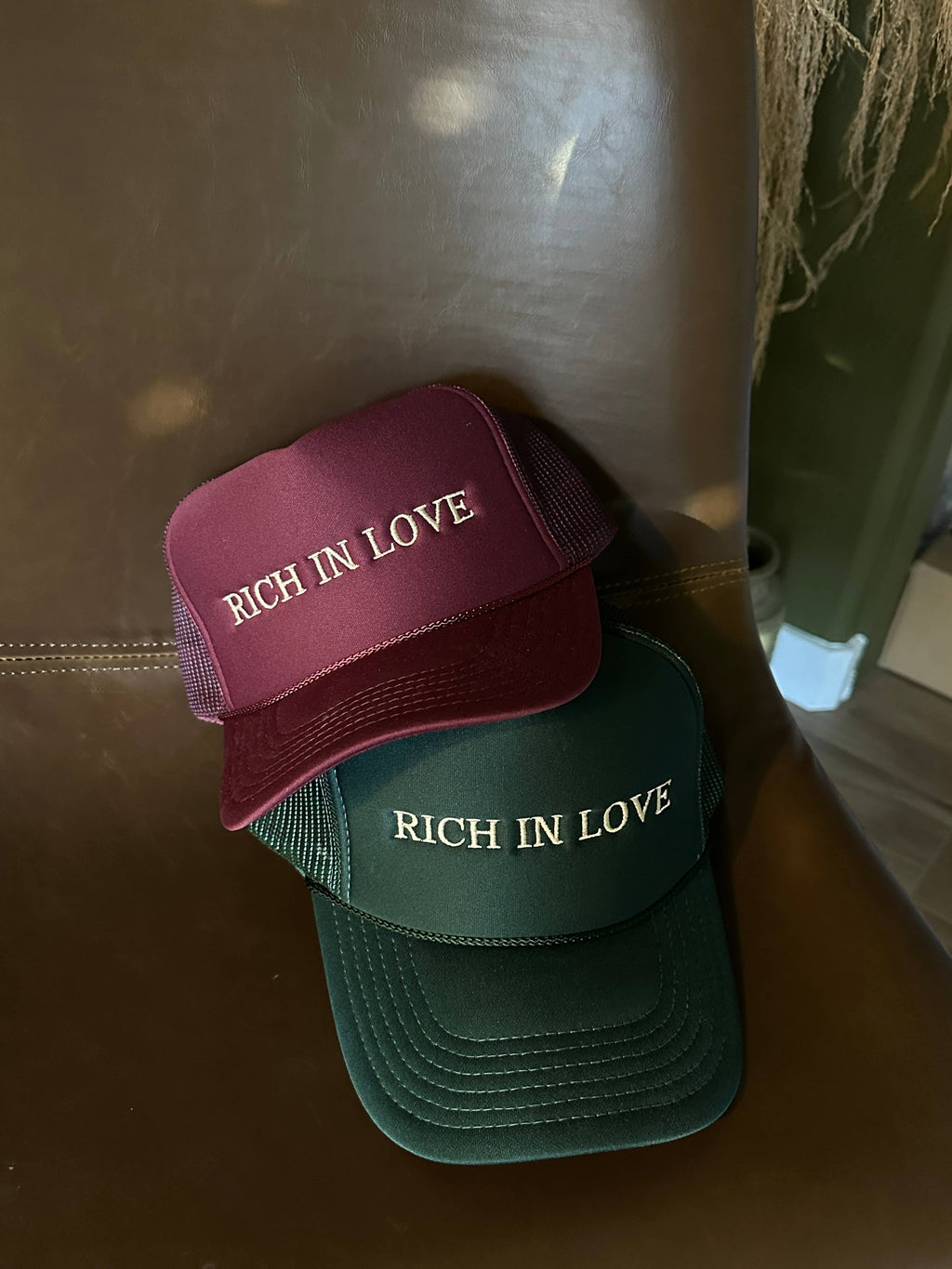Rich in Love Foam Trucker Hat